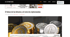 Desktop Screenshot of elultimoblog.com